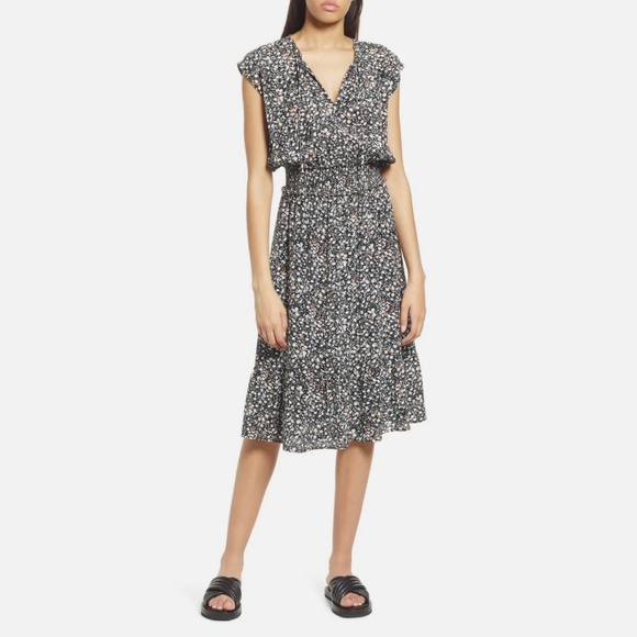 Rails Floral Midi Dress - Picture 1 of 6